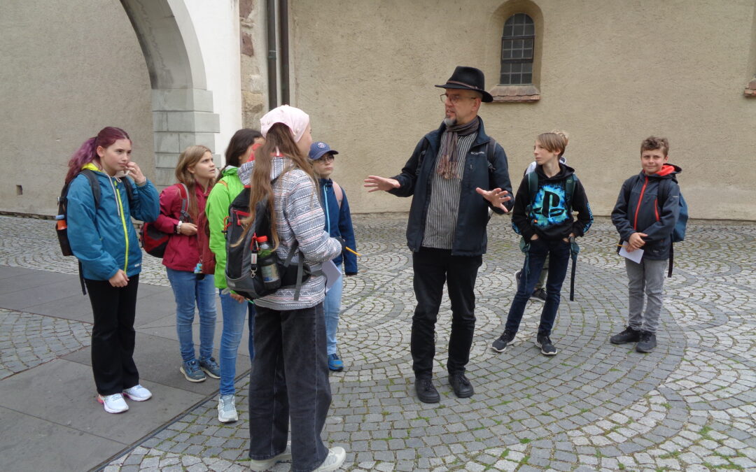 Exkursion der Sechstklässler auf die Reichenau