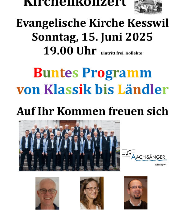 Kirchenkonzert in Kesswil