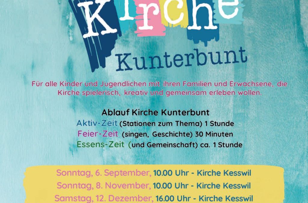 Kirche Kunterbunt